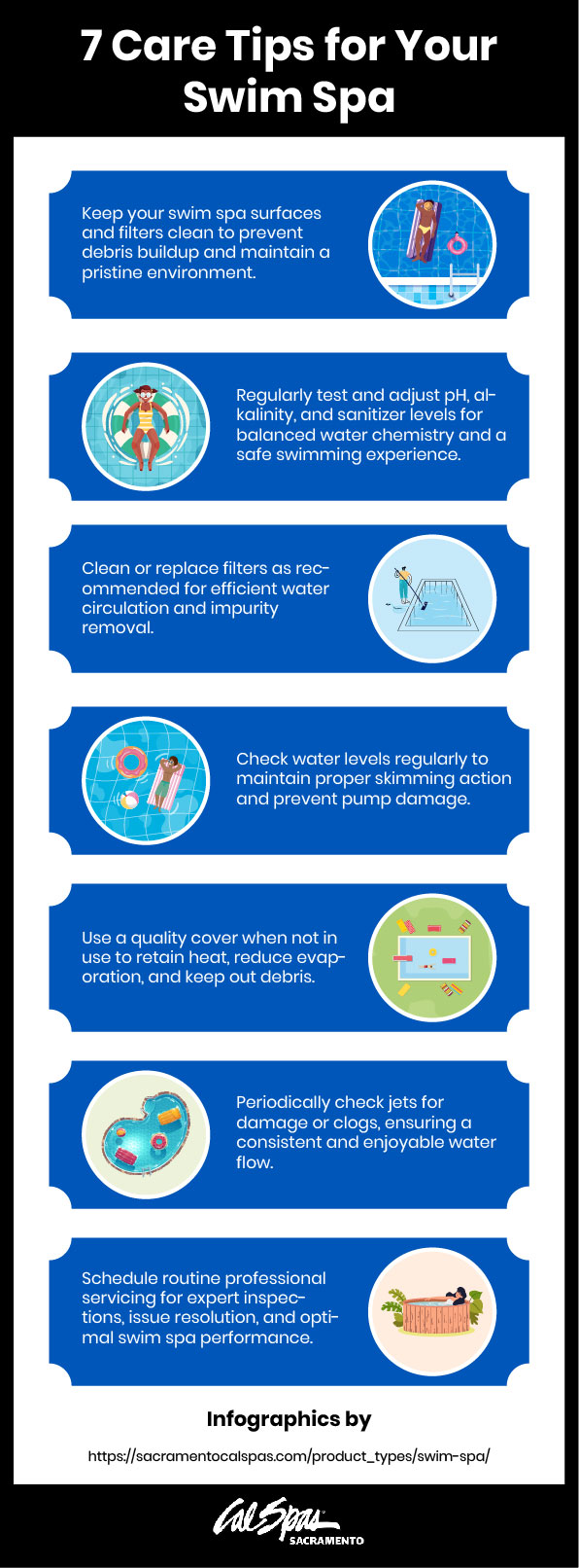 7 Care Tips for Your Swim Spa